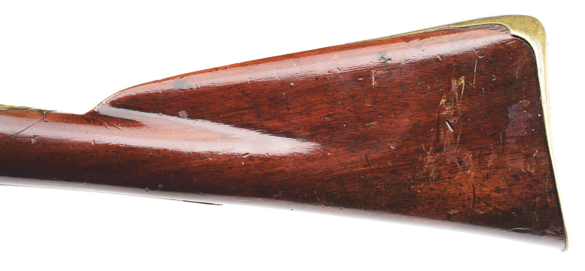 (A) EXTREMELY RARE PATTERN 1756 ROYAL ARTILLERY OFFICER'S FUSIL OF LT. JOSEPH CHENEY