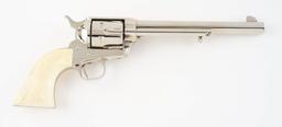 (M) COLT CENTENNIAL .44-40 SINGLE ACTION ARMY WITH IVORY GRIPS.