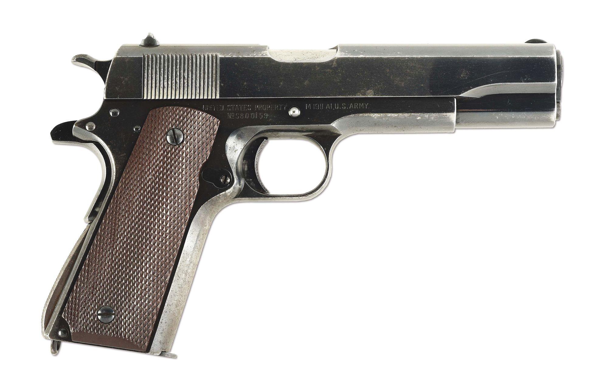 (C) EXTREMELY RARE SINGER MANUFACTURING COMPANY M1911A1 SEMI-AUTOMATIC PISTOL.