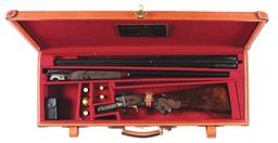 (M) EXTREMELY FINE WINCHESTER MODEL 21 "GRAND AMERICAN" 28 AND .410 GAUGE TWO BARREL SET WITH CASE A