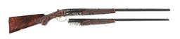 (M) EXTREMELY FINE WINCHESTER MODEL 21 "GRAND AMERICAN" 28 AND .410 GAUGE TWO BARREL SET WITH CASE A
