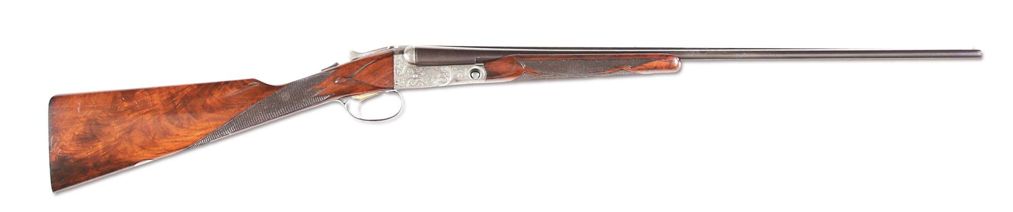 (C) EXCEEDINGLY RARE PARKER DHE .410 BORE SKEET SHOTGUN WITH CASE.