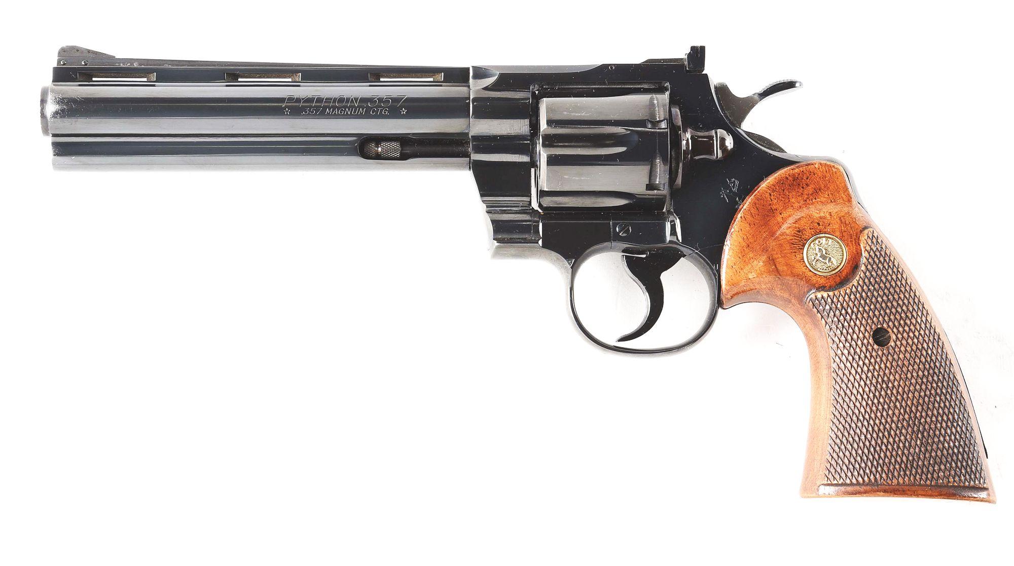 (M) COLT PYTHON REVOLVER.