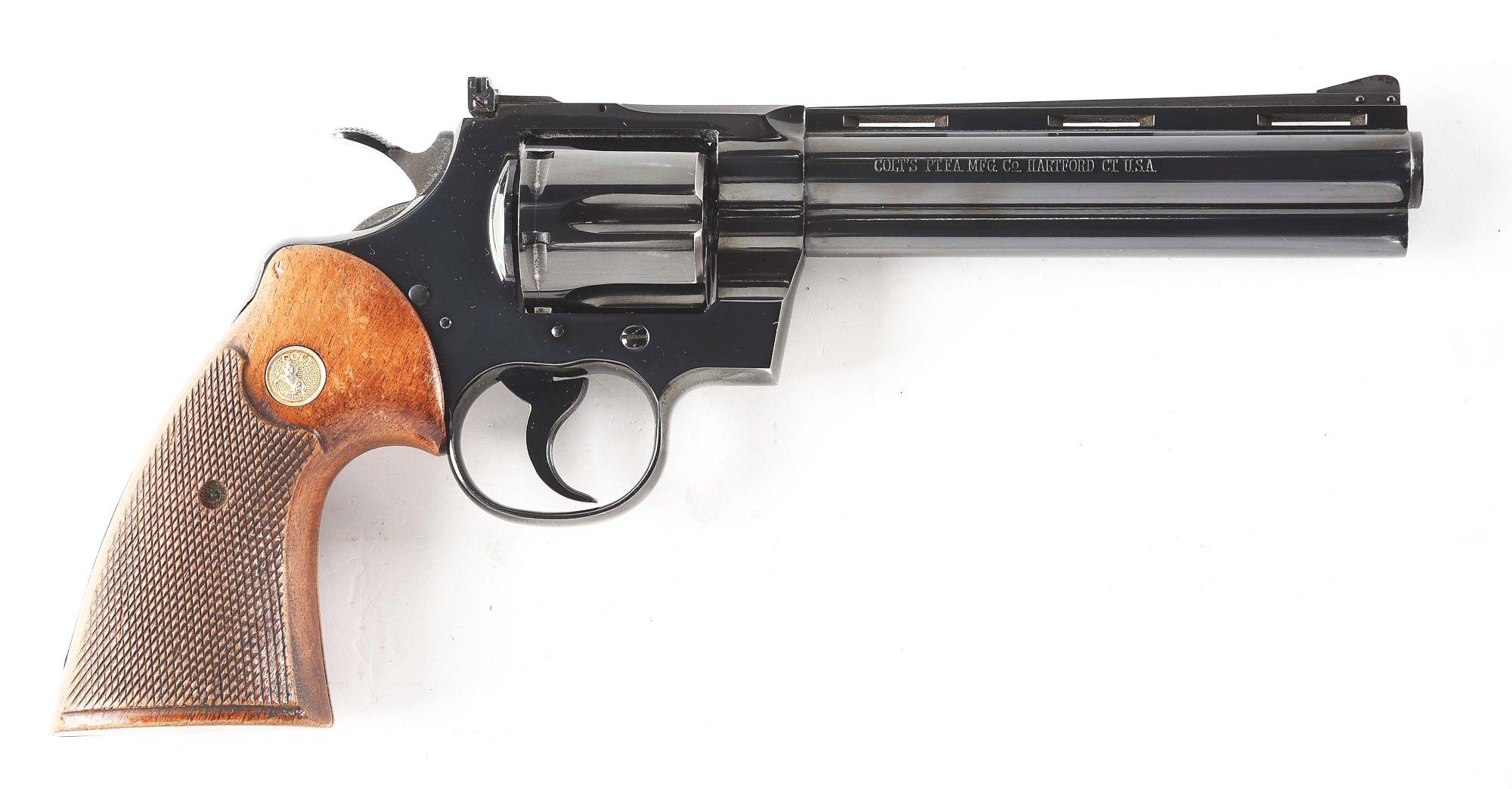 (M) COLT PYTHON REVOLVER.