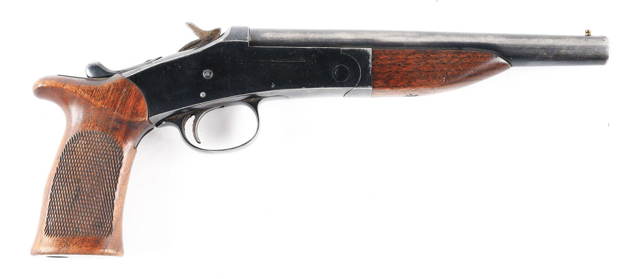 (N) HARRINGTON & RICHARDSON .410 BORE HANDY GUN (ANY OTHER WEAPON).