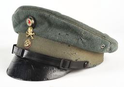 GERMAN POST-WWI FREIKORPS VISOR CAP.