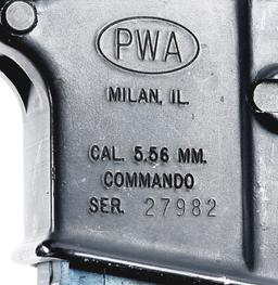 (N) TL GUNS & MFG CONVERTED PWA COMMANDO SEMI-AUTOMATIC SHORT BARREL RIFLE. (SHORT BARREL RIFLE).