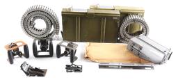VALUABLE U.S. M60 MACHINE GUN PARTS WITH HELICOPTER MOUNTING EQUIPEMENT FOR MOUNTING THE M60 MACHINE