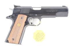 (M) COLT MODEL 1911 GOLD CUP NATIONAL MATCH SEMI-AUTOMATIC PISTOL WITH BOX.