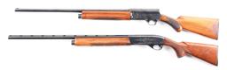 (C) LOT OF 2: SEMI-AUTOMATIC SHOTGUNS, BROWNING SWEET SIXTEEN AND REMINGTON 1100LW.