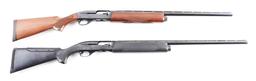 (M) LOT OF 2: REMINGTON 11-87 AND 1100 SEMI-AUTOMATIC SHOTGUNS.