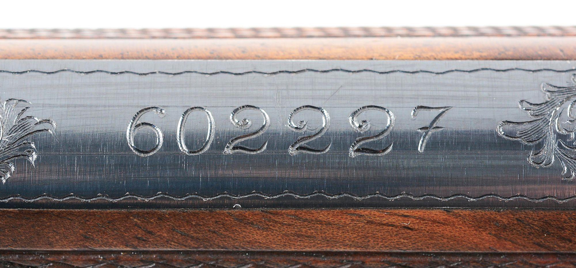 (M) CASED AYA 20 BORE SIDE BY SIDE SHOTGUN.