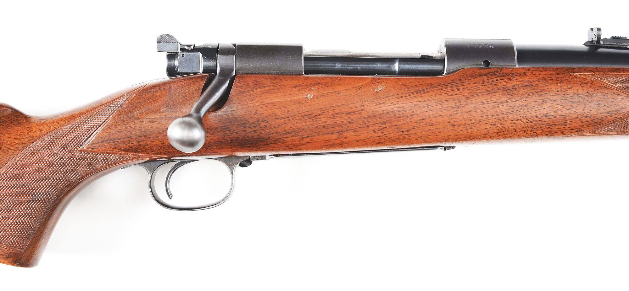 (C) SPECIAL ORDER WINCHESTER MODEL 70 BOLT ACTION CARBINE IN .348 WCF.