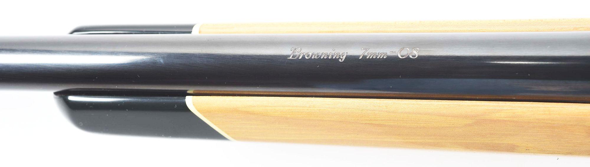 (M) HICKORY STOCKED BROWNING BBR BOLT ACTION RIFLE