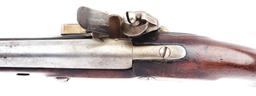 (A) RARE VIRGINIA MANUFACTORY SECOND MODEL FLINTLOCK MARTIAL PISTOL DATED 1815.