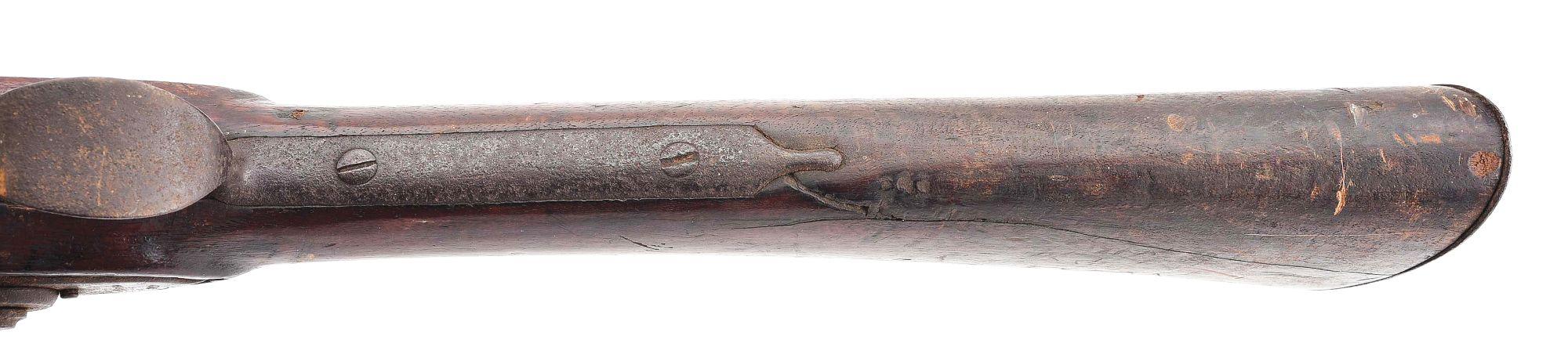 (A) "AS FOUND" 1807 DATED VIRGINIA MANUFACTORY FIRST MODEL FLINTLOCK MUSKET.