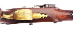 (A) SMALL FLINTLOCK KENTCUKY PISTOL BY HENRY YOUNG.