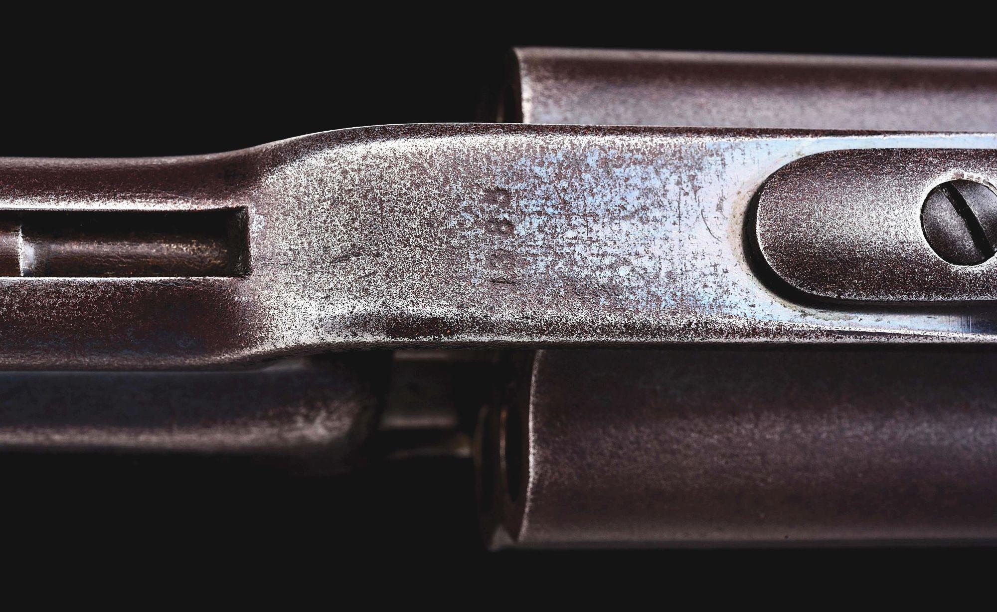 (A) COLT 1855 HALFSTOCK CONVERSION SPORTING RIFLE.