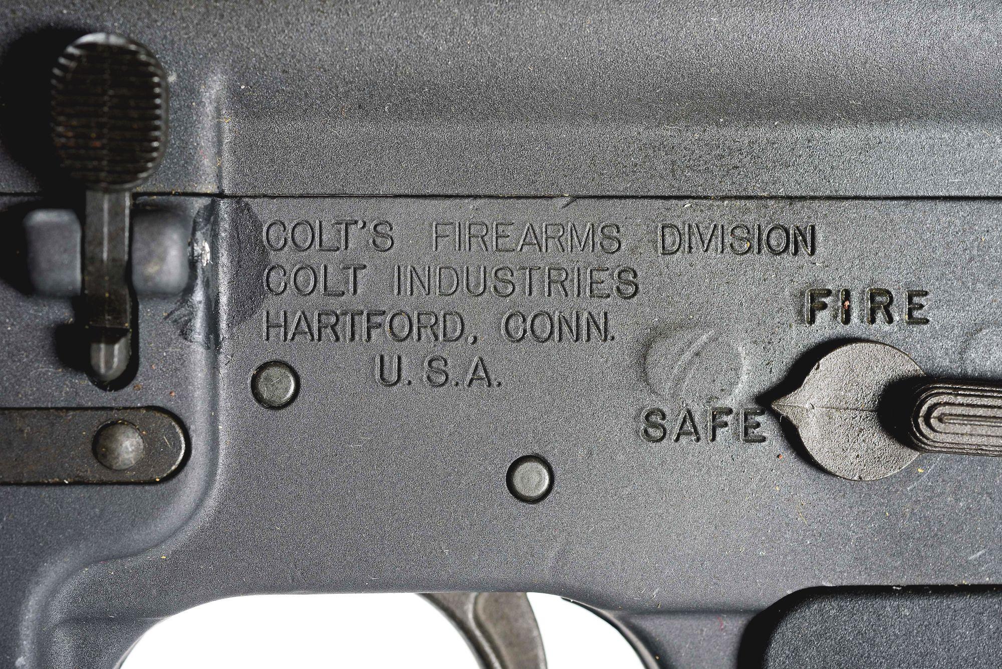 (M) PRE-BAN COLT MODEL SP1 AR-15 SEMI-AUTOMATIC RIFLE WITH BOX.