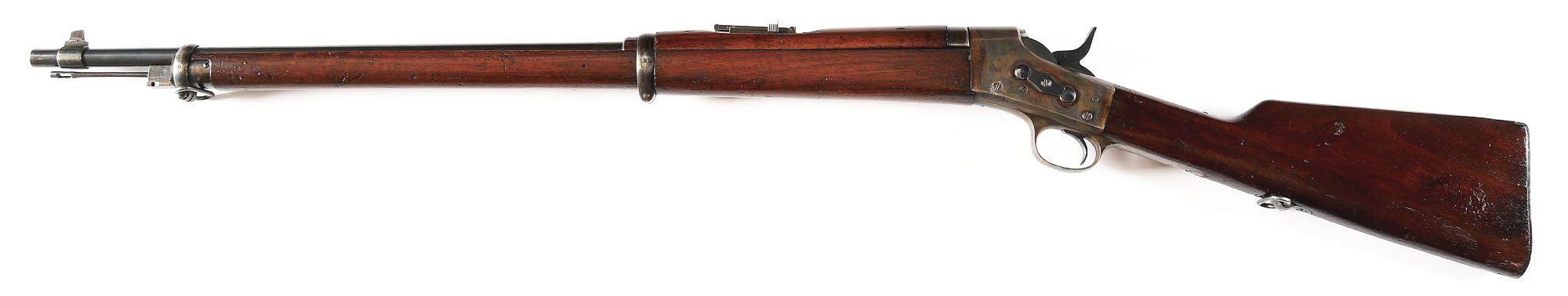 (C) REMINGTON MODEL 1901 SOUTH AMERICAN CONTRACT ROLLING BLOCK SINGLE SHOT RIFLE