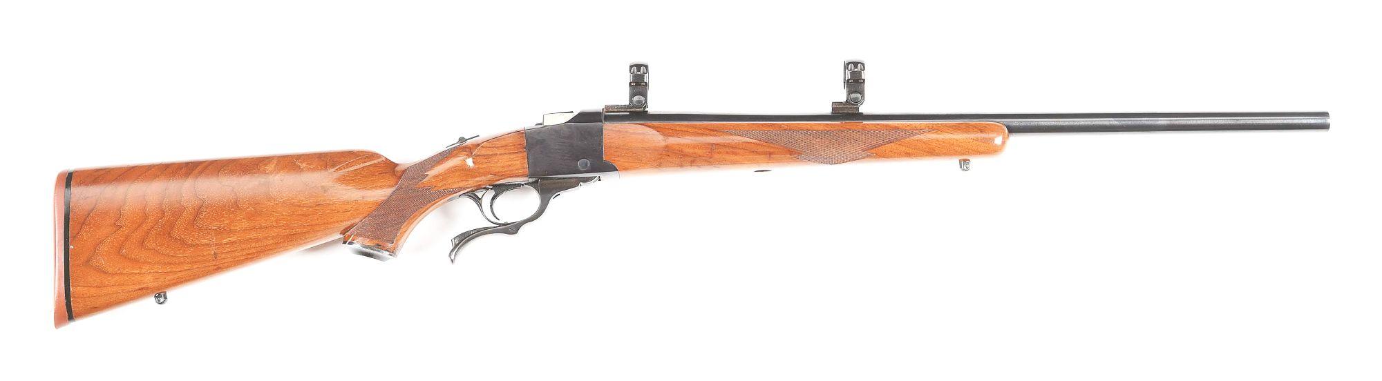 (M) RUGER NO. 1 HEAVY BARREL .22-250 REM SINGLE SHOT RIFLE