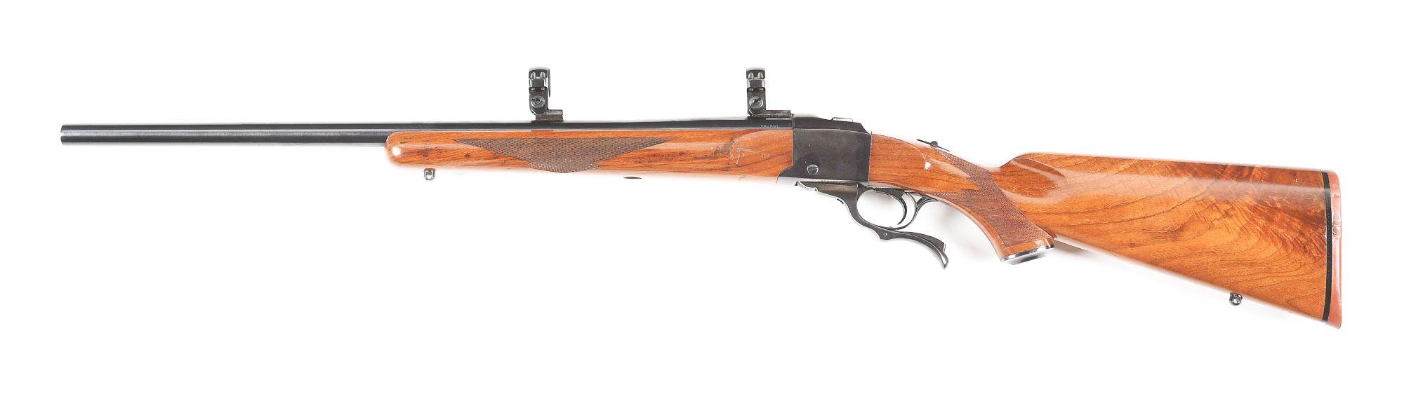 (M) RUGER NO. 1 HEAVY BARREL .22-250 REM SINGLE SHOT RIFLE