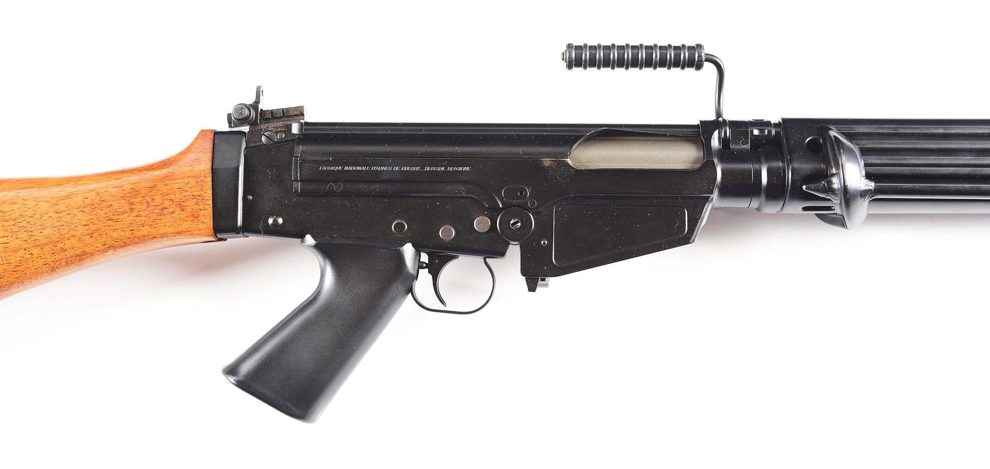 (C) FANTASTIC LOWEST RECORDED SERIAL NUMBER FABRIQUE NATIONALE "G" SERIES FAL SEMI-AUTOMATIC RIFLE.