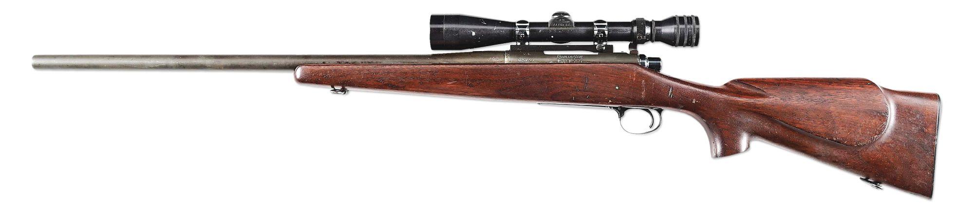 (C) VERY RARE VIETNAM ERA USN REMINGTON M700 BOLT ACTION SNIPER RIFLE AWARDED AS A TROPHY RIFLE.