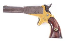 (A) J.P. LINDSAY YOUNG AMERICA 2-SHOT PERCUSSION PISTOL.