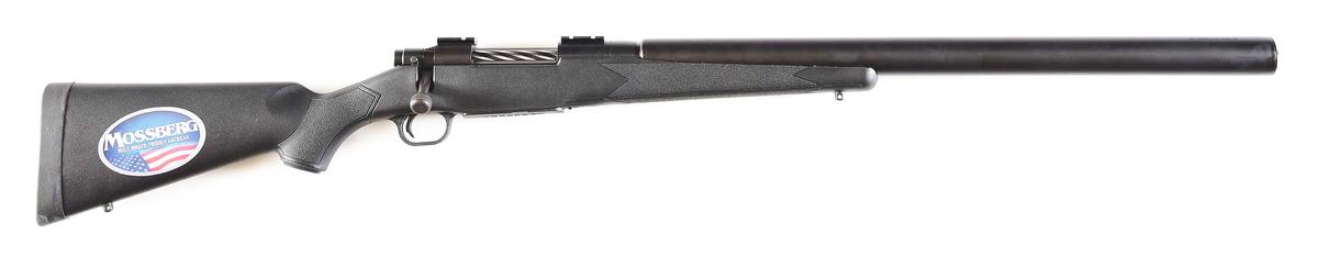 (N) MOSSBERG PATRIOT .300 WINCHESTER MAGNUM BOLT ACTION RIFLE WITH INTEGRAL SRT ARMS SILENCER (SILEN