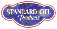 STANDARD OIL PRODUCTS PORCELAIN CLOUD SIGN.