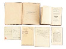 LOT OF DOCUMENTS AND BOOKS RELATED TO EARLY COLUMBIA UNIVERSITY.