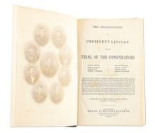 THE ASSASSINATION OF PRESIDENT LINCOLN AND THE TRIAL OF THE CONSPIRATORS SIGNED BY WILLIAM SEWARD AN