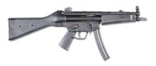 (N) SUPERB HIGH CONDITION FOUR POSITION SELECTOR FACTORY ORIGINAL FIXED STOCK HK MP5 MACHINE GUN (UN