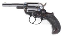 (A) STELLAR FIRST YEAR COLT MODEL 1877 LIGHTNING DOUBLE ACTION REVOLVER WITH PICTURE BOX.