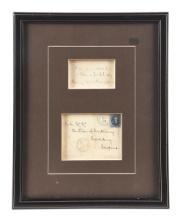 HENRY LONGFELLOW SIGNED LETTER FRAGMENT.