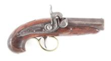 (A) SCARCE H.E. DIMICK PERCUSSION DERRINGER.