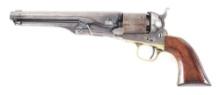(A) HIGH CONDITION COLT MODEL 1861 NAVY PERCUSSION REVOLVER.