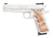 (M) ED BROWN EXECUTIVE TARGET .45 ACP SEMI-AUTOMATIC PISTOL WITH SOFT CASE.