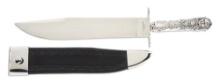 GEORGE WOSTENHOLM (JANUS) CUTLERY HANDLED SHEFFIELD BOWIE KNIFE.