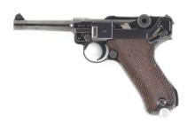 (C) KRIEGSMARINE WWII MAUSER LUGER SEMI-AUTOMATIC PISTOL.