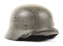 GERMAN WWII HEER SINGLE DECAL M40 HELMET.