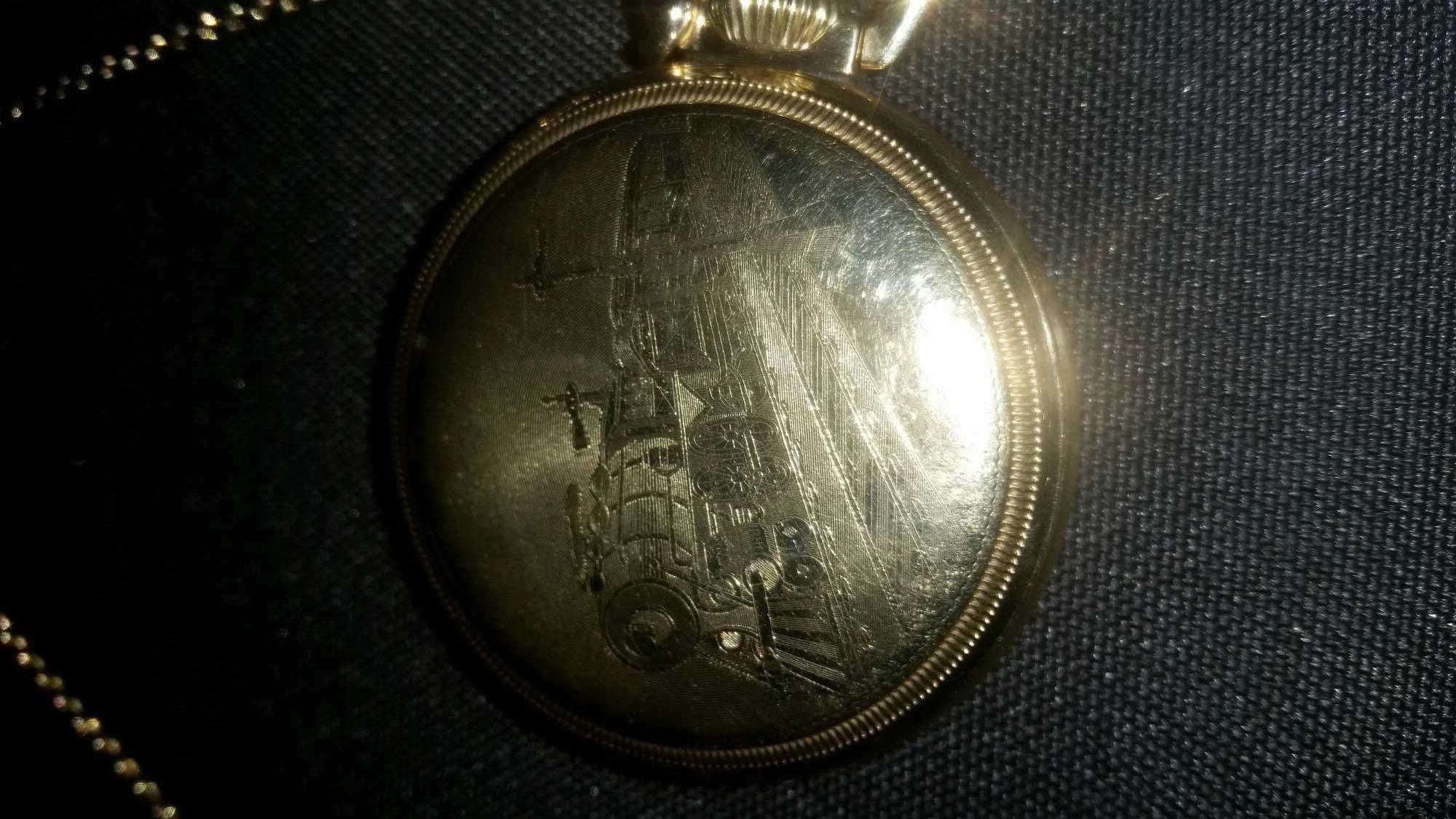 Waltham Premier Riverside pocket watch 21 jewel