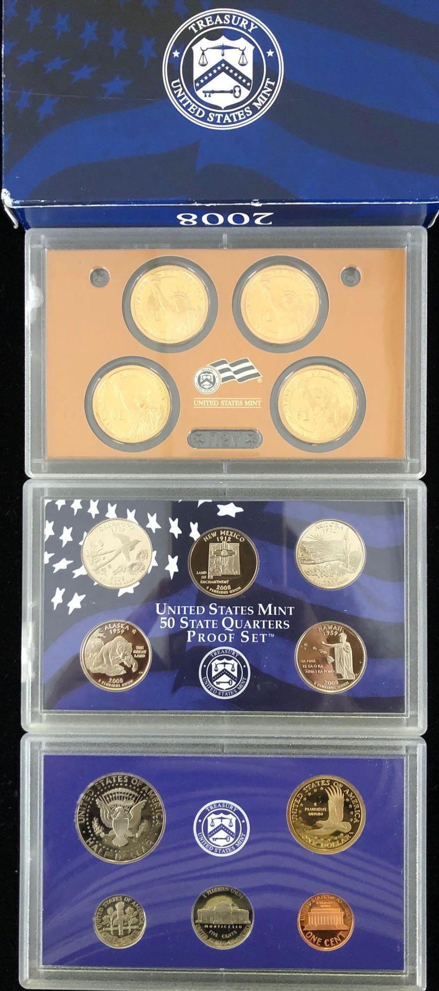 US Mint Proof Sets & 2009 Quarter Proof Set