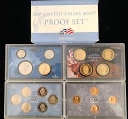 US Mint Proof Sets & 2009 Quarter Proof Set