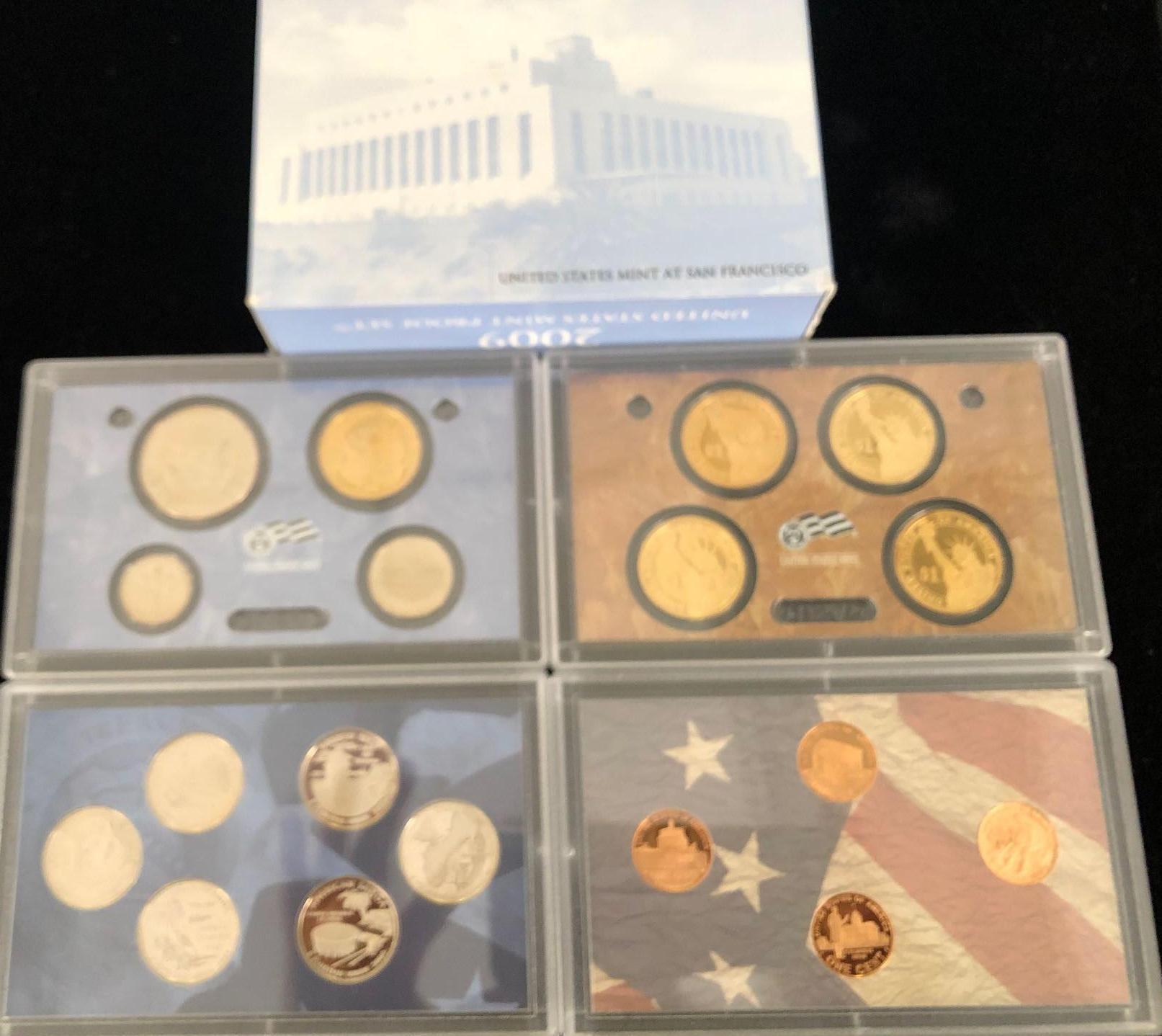 US Mint Proof Sets & 2009 Quarter Proof Set