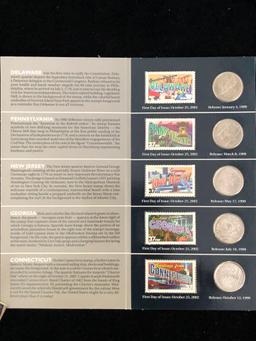 2 Sets of State Quarters And Stamps