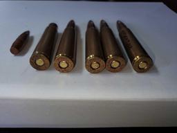 Lot of 5 7.65x53mm Mauser