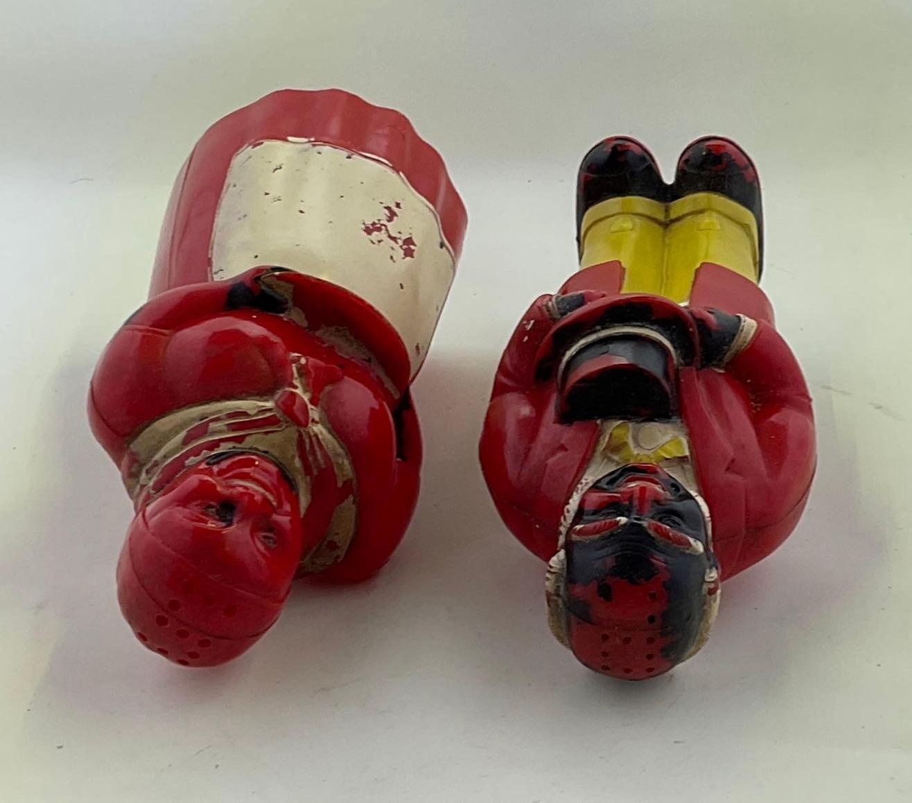 Vintage Aunt Jemima and Uncle Moses Black Americana Salt and Pepper Shakers