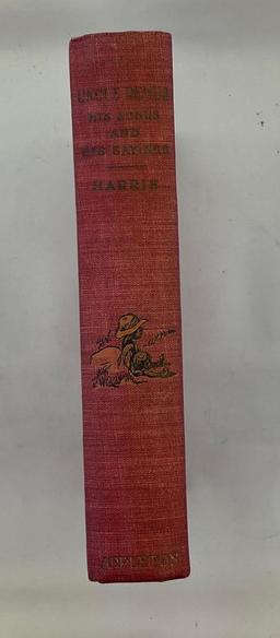 Hard Bound 1924 Edition of Uncle Remus By Joel Chandler Harris